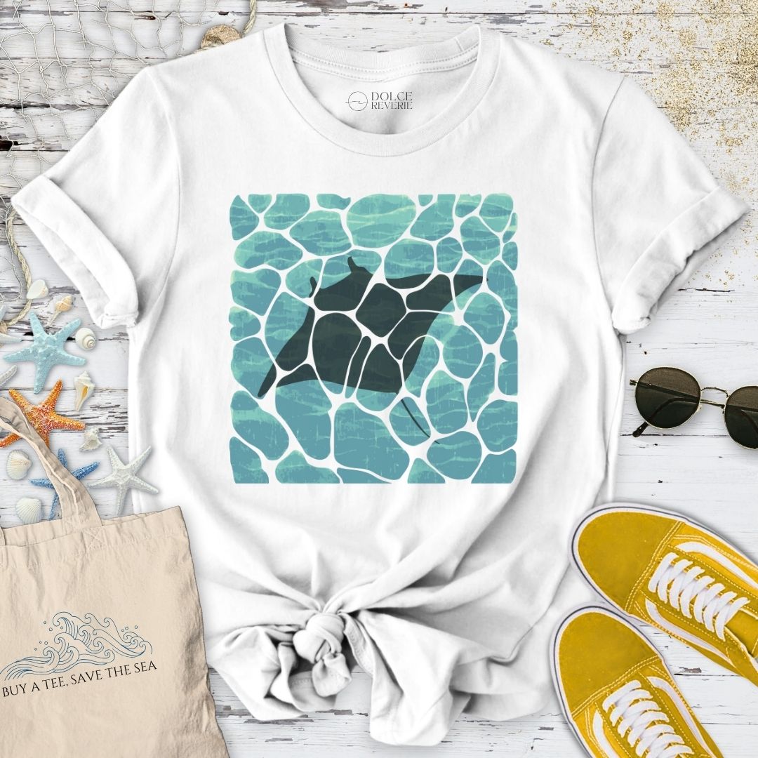 Swimming Manta Ray T-Shirt