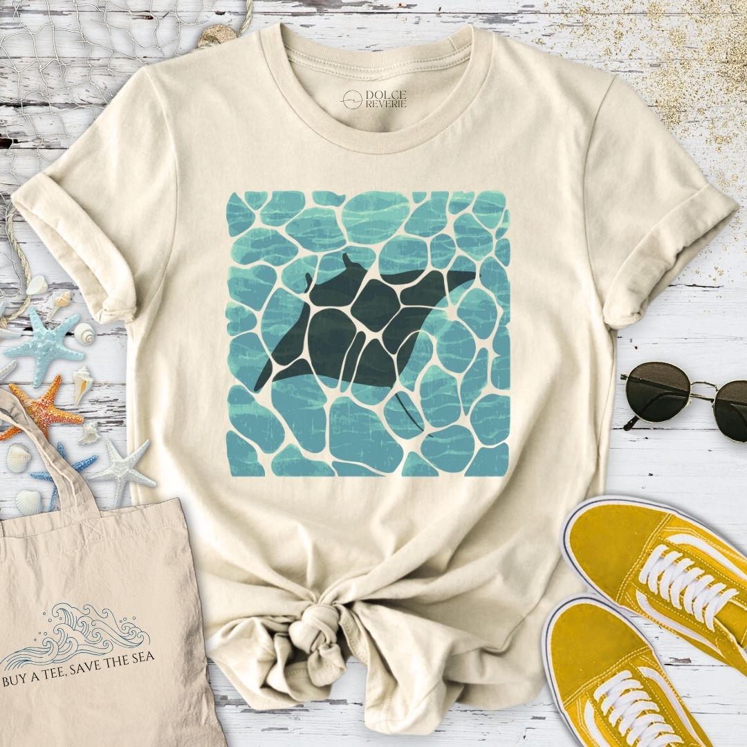 Swimming Manta Ray T-Shirt