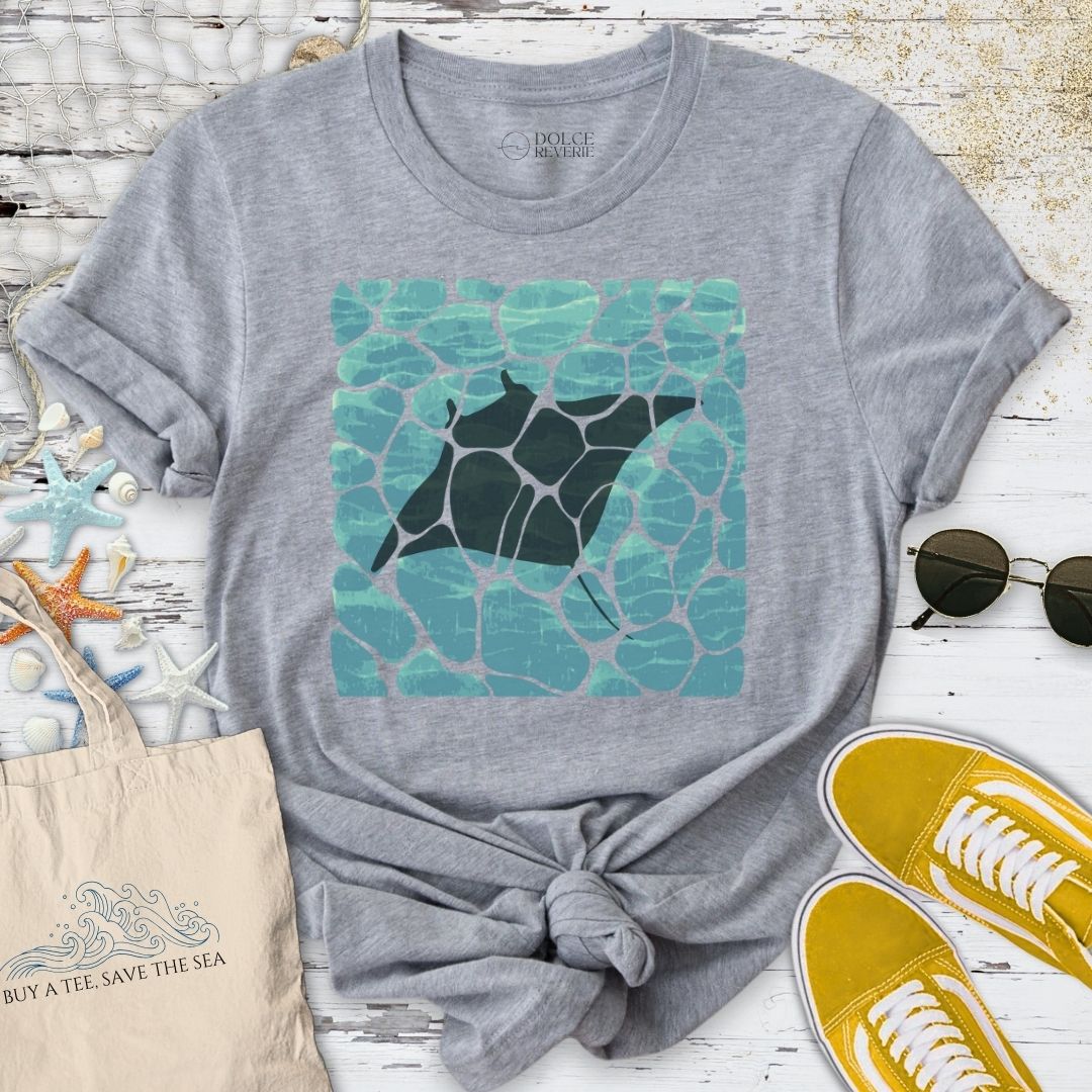 Swimming Manta Ray T-Shirt