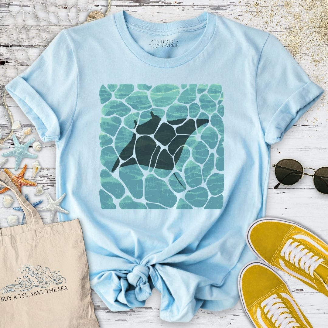 Swimming Manta Ray T-Shirt