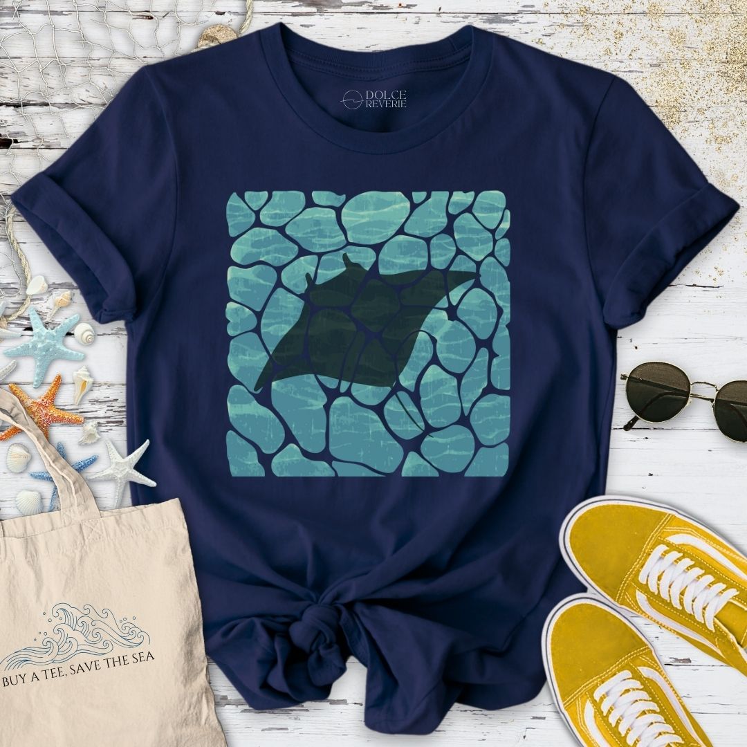Swimming Manta Ray T-Shirt