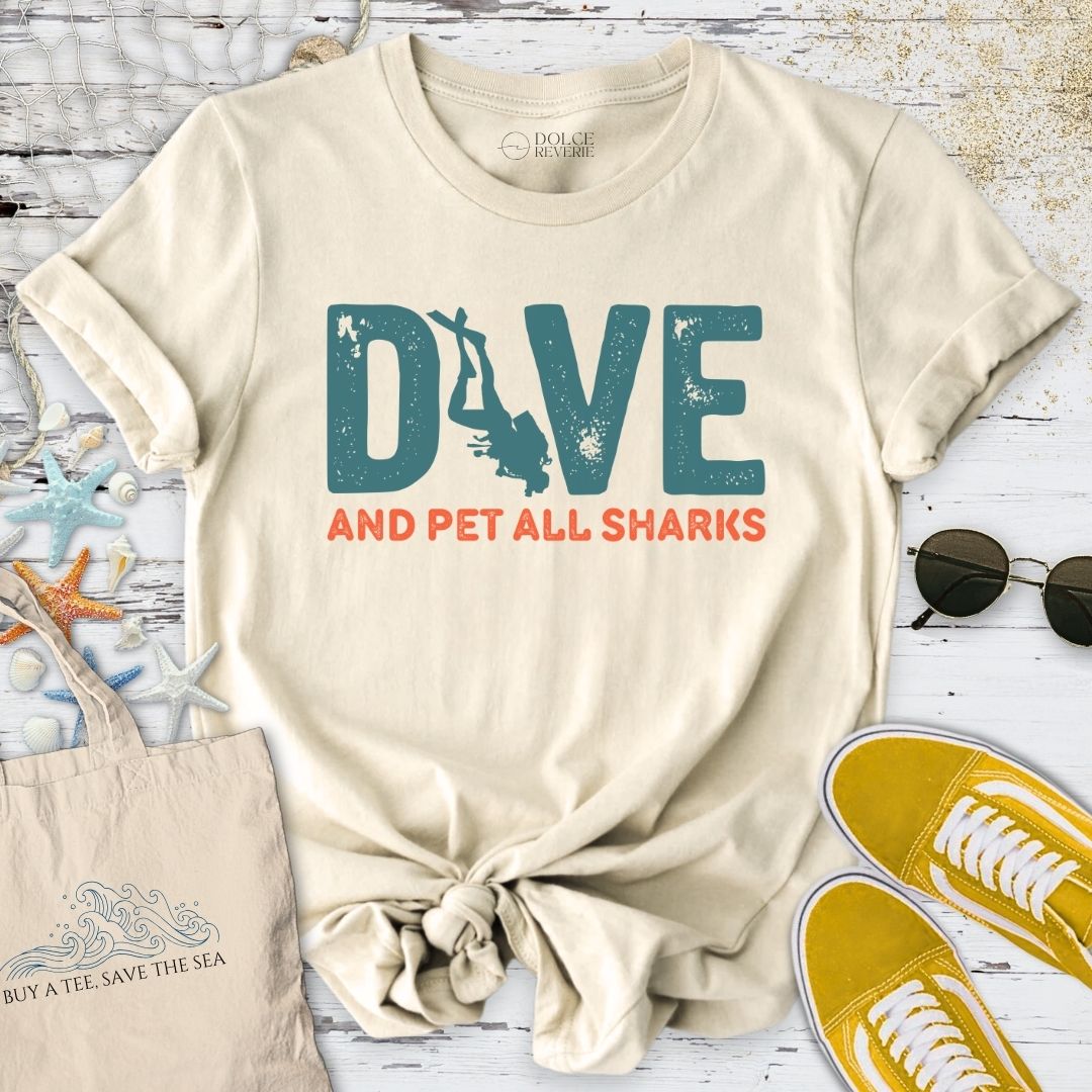 Dive and Pet All Sharks T-Shirt