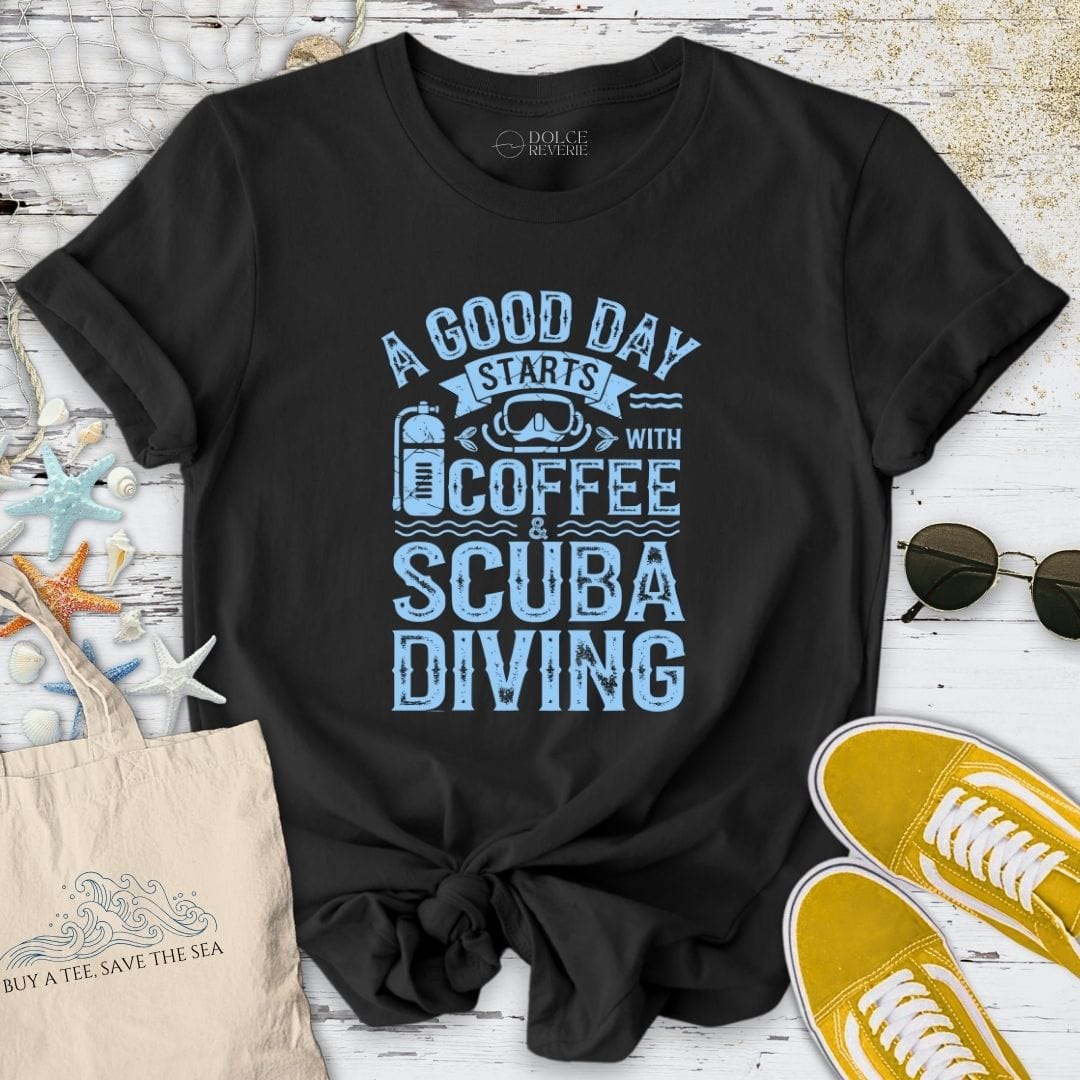 Coffee & Scuba Diving T-Shirt