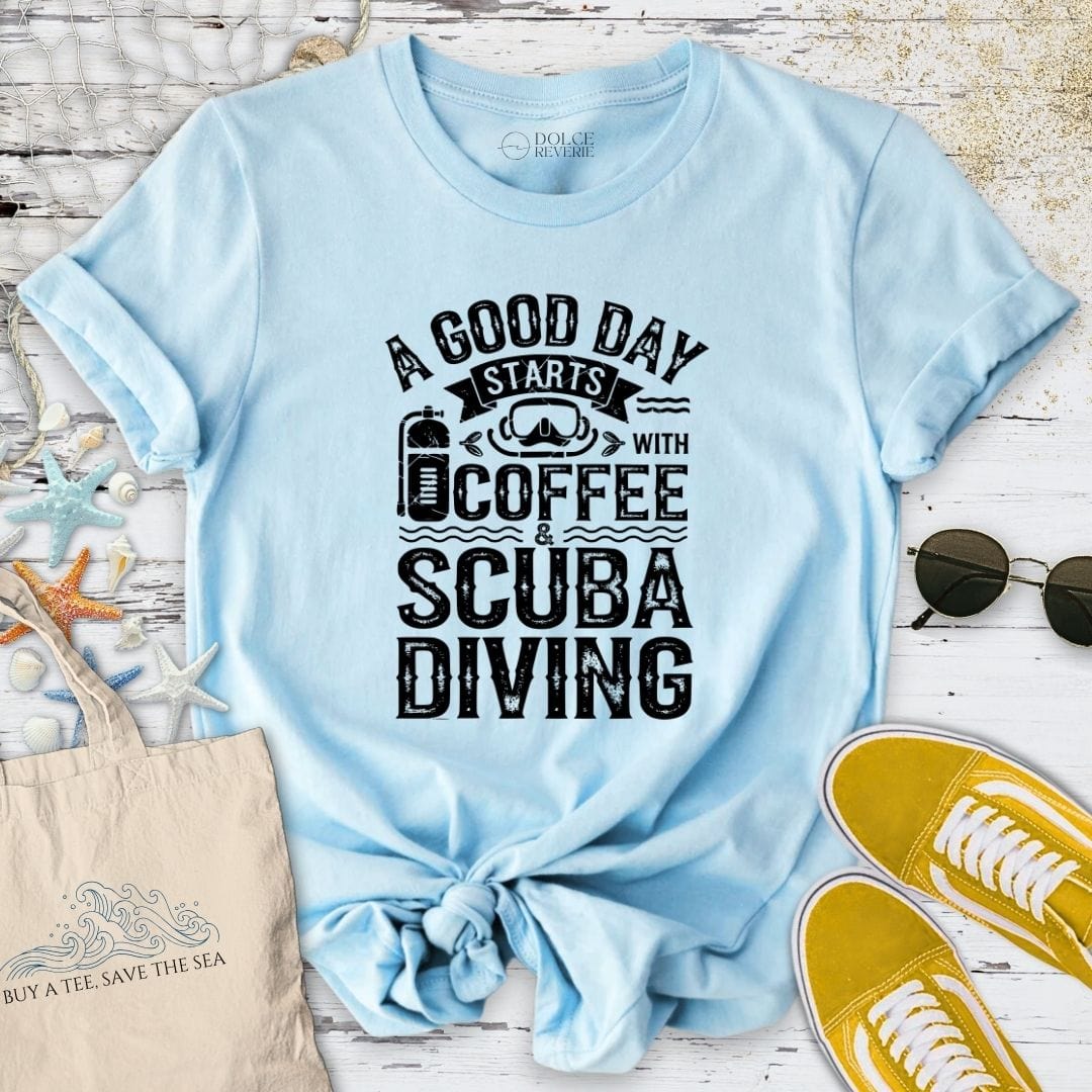 Coffee & Scuba Diving T-Shirt