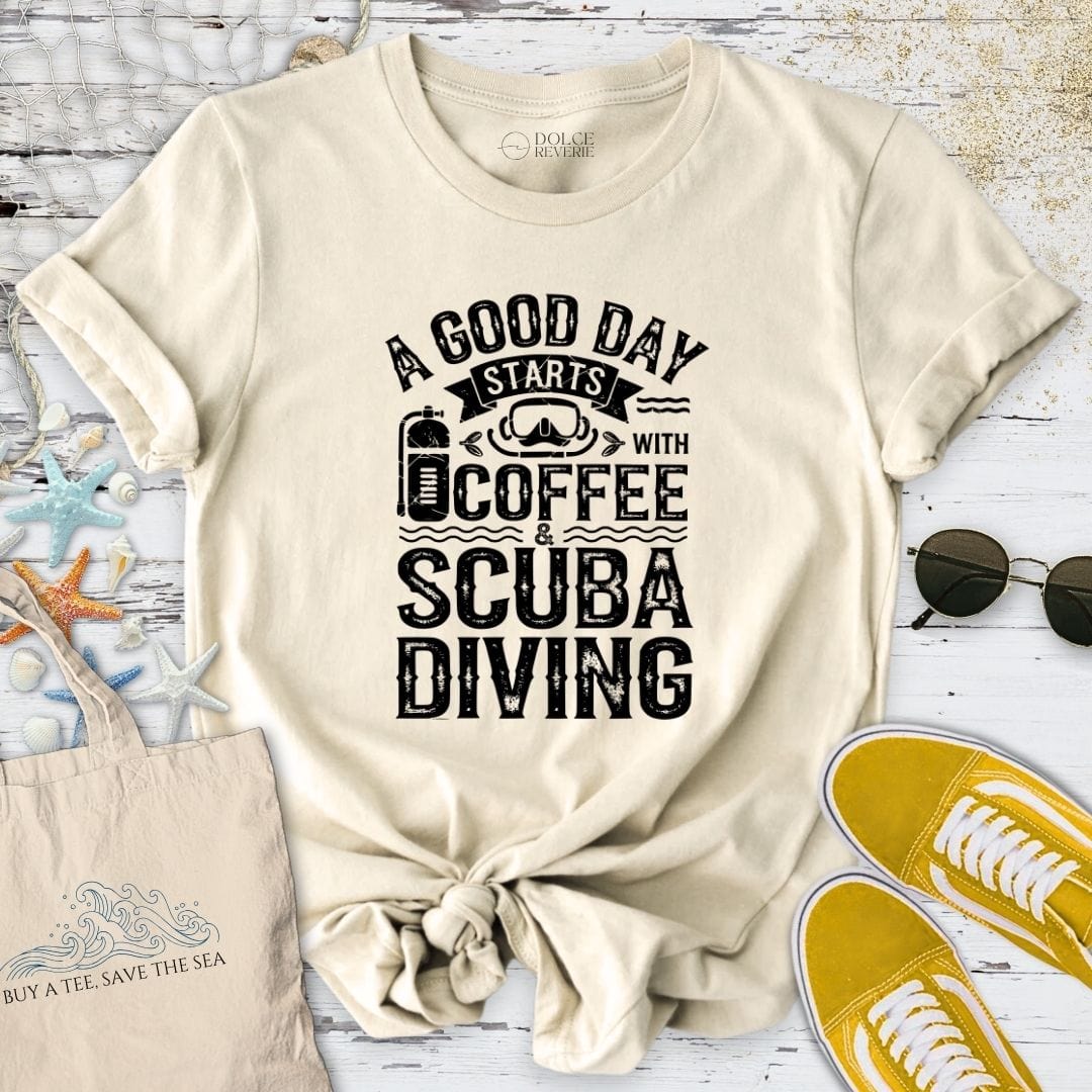 Coffee & Scuba Diving T-Shirt