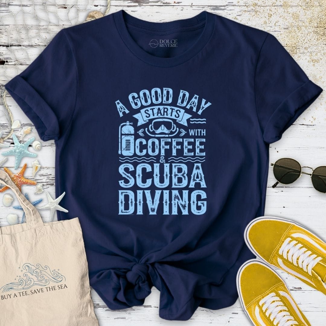 Coffee & Scuba Diving T-Shirt