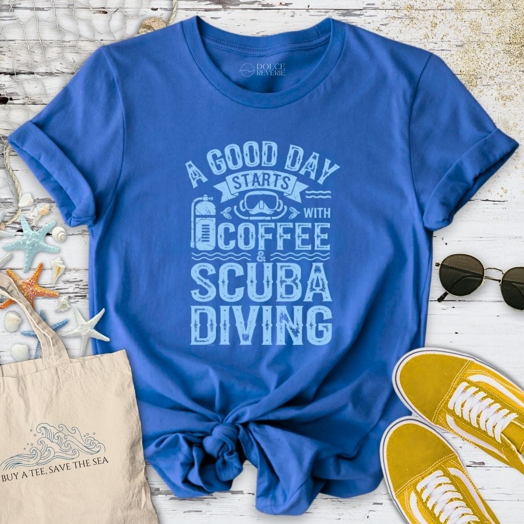 Coffee & Scuba Diving T-Shirt