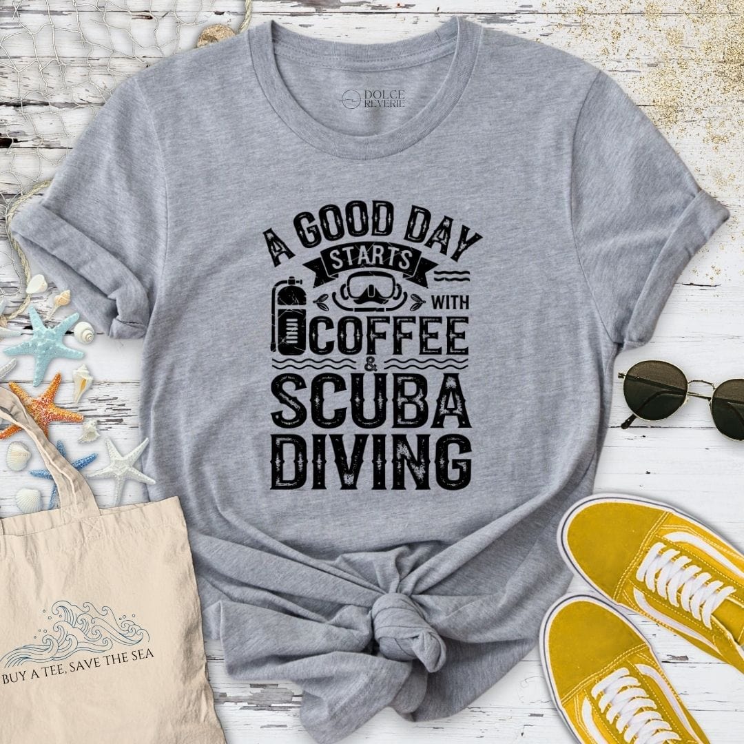 Coffee & Scuba Diving T-Shirt
