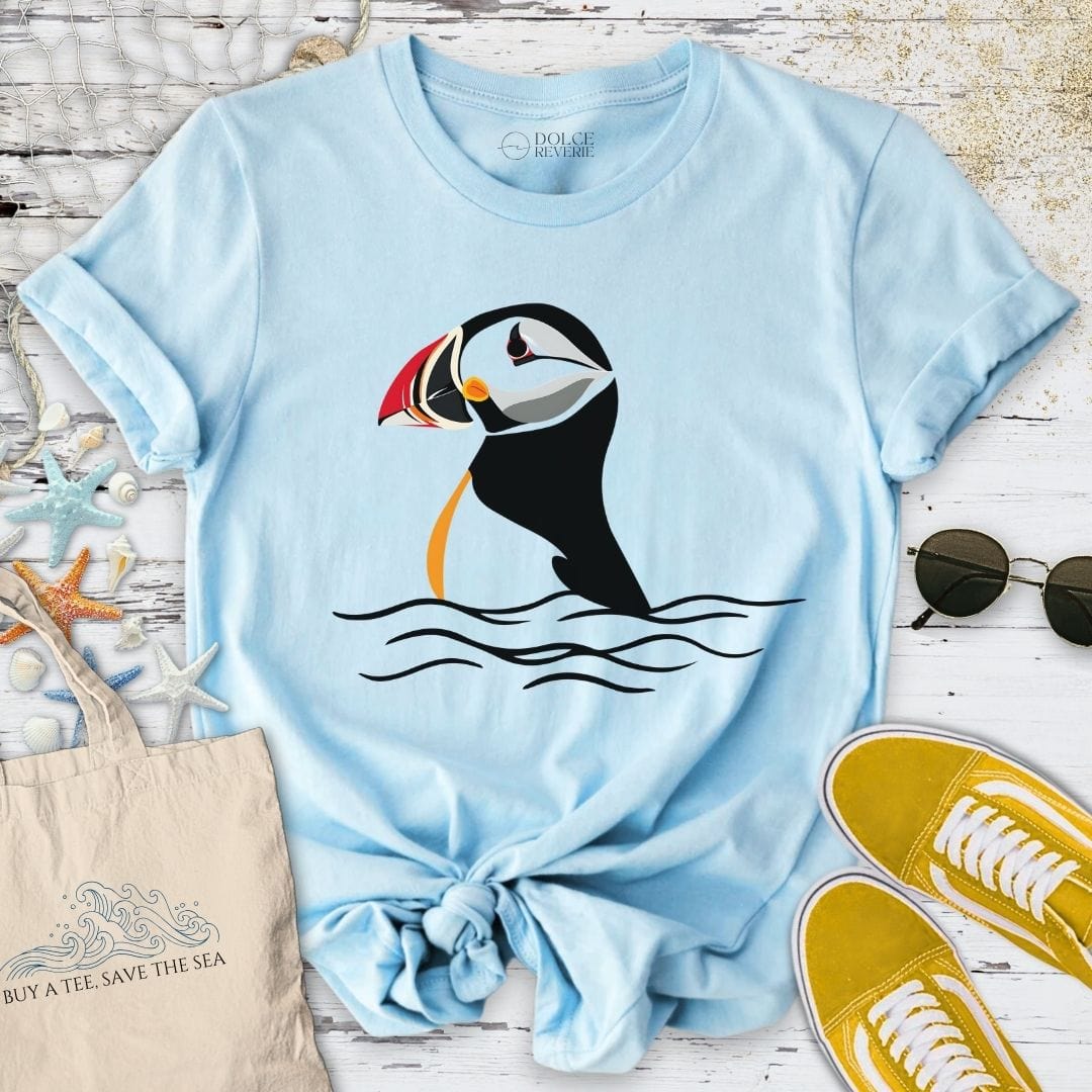 Retro Puffin T-Shirt