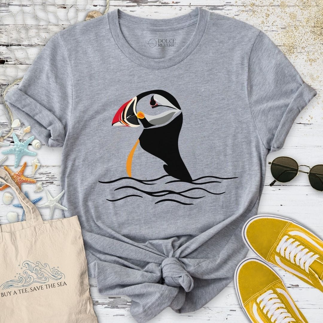 Retro Puffin T-Shirt