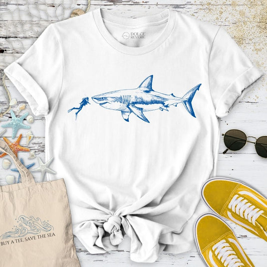 Diving With a Shark T-Shirt