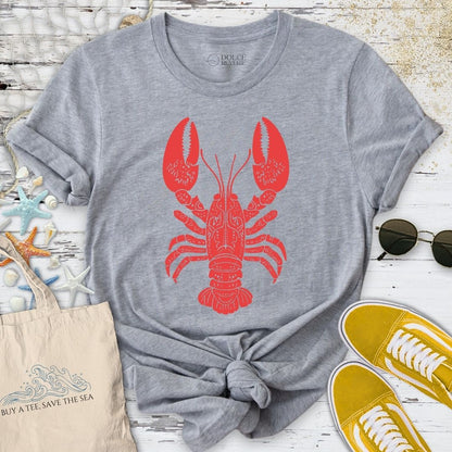 Tribal Lobster T-Shirt