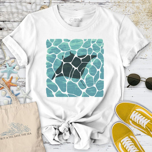 Swimming Manta Ray T-Shirt