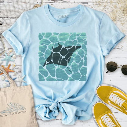 Swimming Manta Ray T-Shirt