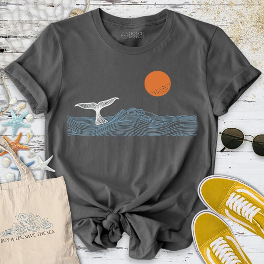 Whale Tail Sunset T-Shirt