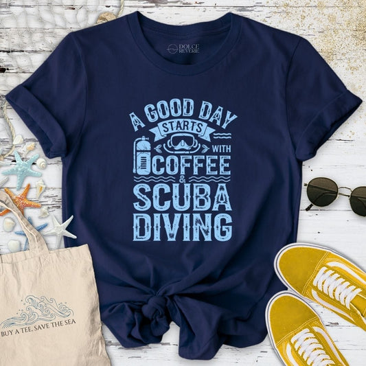 Coffee & Scuba Diving T-Shirt