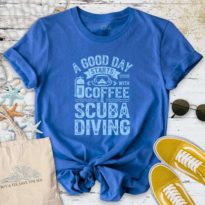 Coffee & Scuba Diving T-Shirt