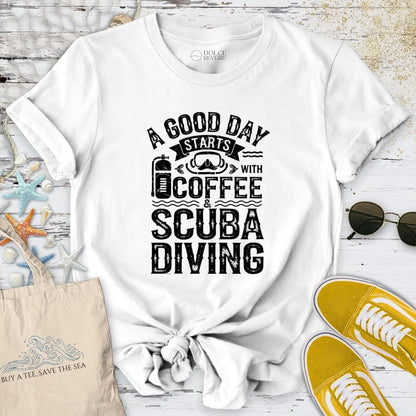 Coffee & Scuba Diving T-Shirt