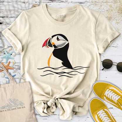 Retro Puffin T-Shirt