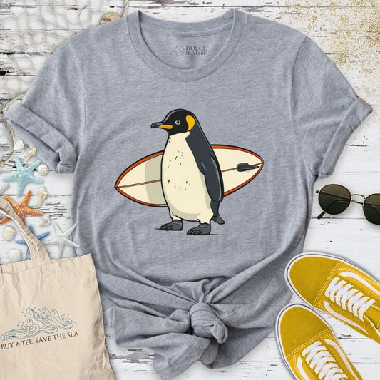 Surfer Penguin T-Shirt